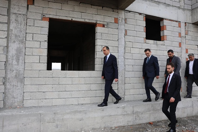 Vali Taşolar Aralık'taki kamu yatırımlarını inceledi