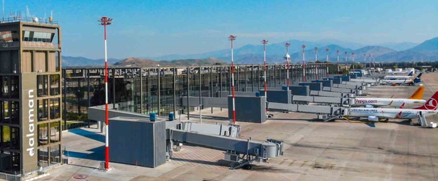 Dalaman Havalimanı'nda eylül ayında 844 bin 949 yolcu ağırlandı