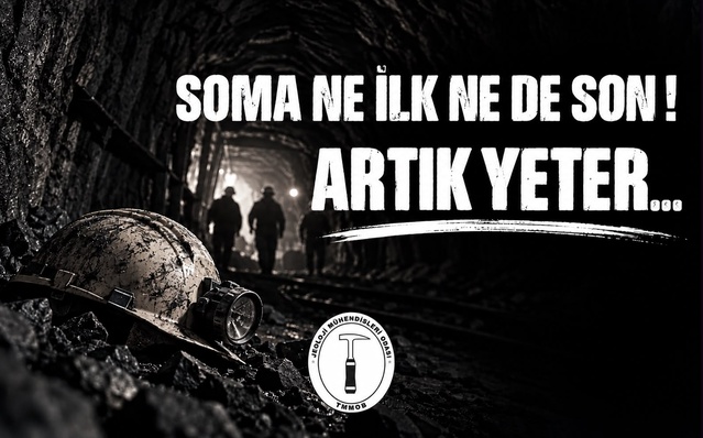 Soma'daki göçükte ölen 5 işçi için Jeoloji Mühendisleri Odası adil soruşturma istedi
