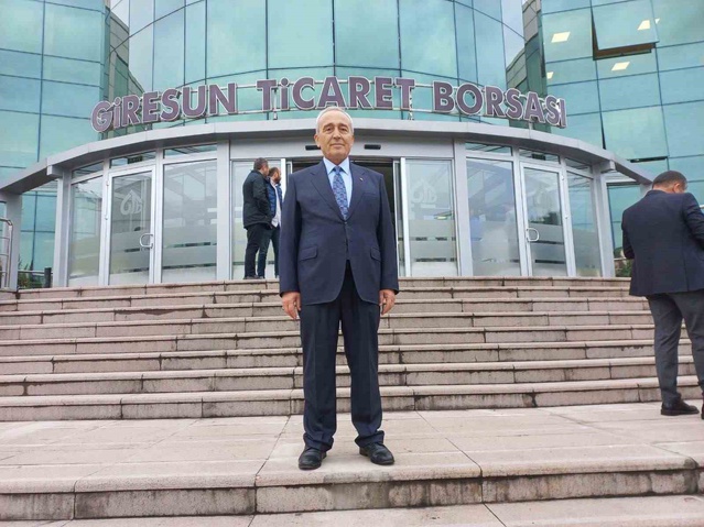 Giresun Ticaret Borsası başkanlık seçimini Hamza Bölük 19 oy farkla kazandı