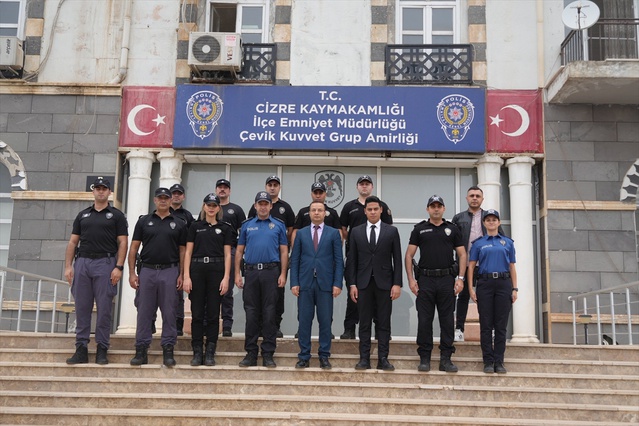 Kaymakam Baycar, Cizre Sualtı Grup Amirliğinde personelin taleplerini dinledi