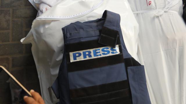 Soykırımcı İsrail'in saldırılarında Gazze'deki her 5 gazeteciden biri hayatını kaybetti