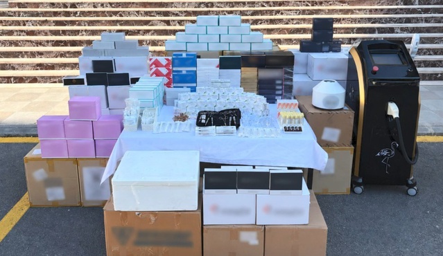 Mersin'de kaçak dolgu operasyonunda 10 milyon 870 bin TL'lik malzeme ele geçirildi