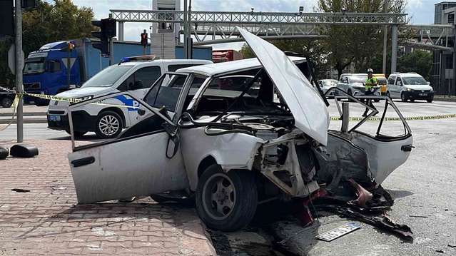Konya'da polis bölgesinde eylülde 1861 kazada 3 kişi öldü, 1356 kişi yaralandı