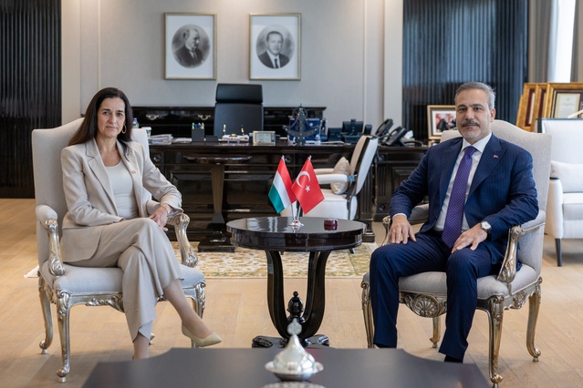 Macaristan Başbakan Yardımcısı Orban, Ankara'da Dışişleri Bakanı Fidan ile görüştü