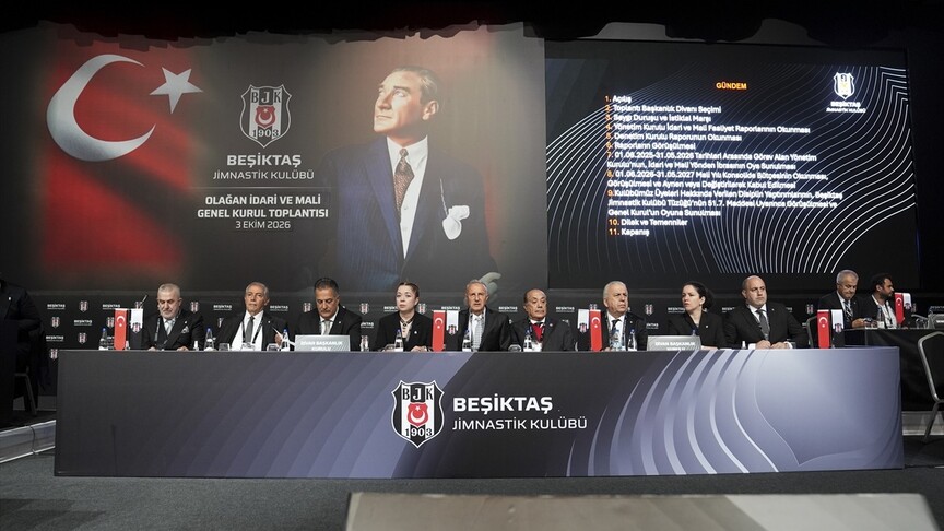 Beşiktaş Kulübünün olağan idari ve mali genel kurul toplantısı başladı