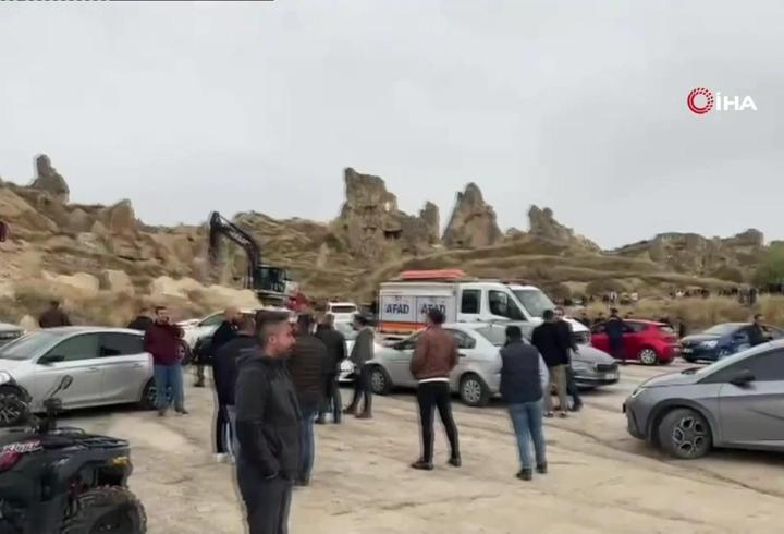 KAPADOKYA PERİBACASI ÇÖKTÜ SON DAKİKA: Kapadokya Peribacası Kazası Ölü Yaralı Var Mı? Son Durum Ne?