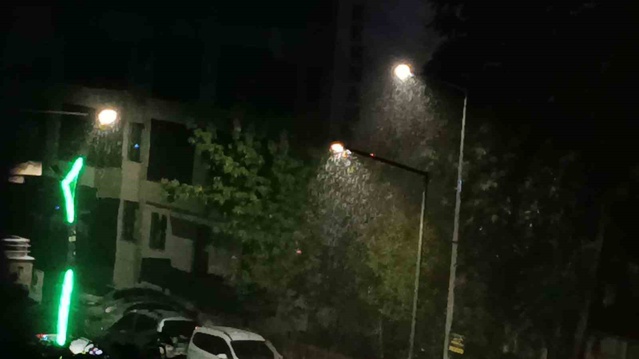 Meteoroloji uyarısının ardından Bingöl'de dün sağanak gece yarısına kadar etkili oldu