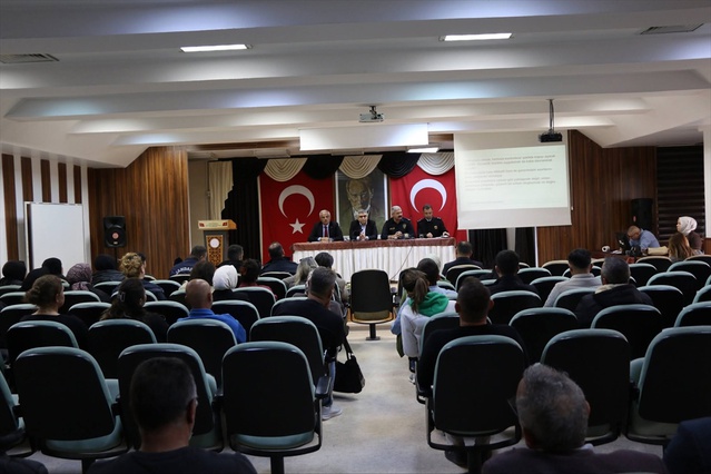 Merzifon’da Okul Güvenlik Toplantısı yapıldı
