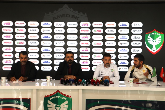 Amed Teknik Direktörü Hasi, Samsunspor maçı öncesi hırslı çalışma çağrısı yaptı