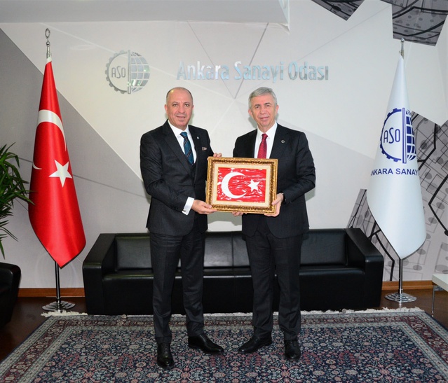 Mansur Yavaş, yeniden ASO Başkanlığına seçilen Ardıç'a tebrik mesajı paylaştı