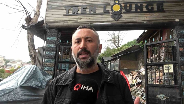 Beykoz Çubuklu'da dükkanı boşaltılan Yıldız, üç yıldır inşaat yapılmadığını söyledi