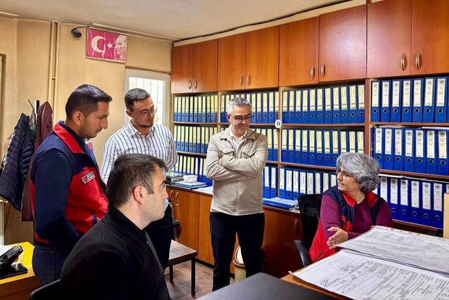 Afyonkarahisar İhsaniye'de Ziraat Odası personeline ÇKS sorunları anlatıldı