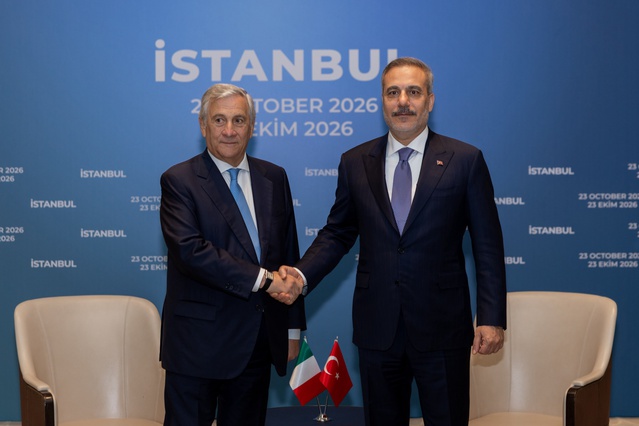 Dışişleri Bakanı Fidan, İstanbul'daki R4+E4 toplantıları için Tajani ile görüştü