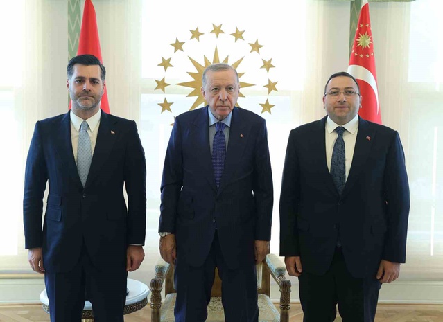 Cumhurbaşkanı Erdoğan, Üsküdar Belediye Başkan Vekili Gültekin’i kabul etti