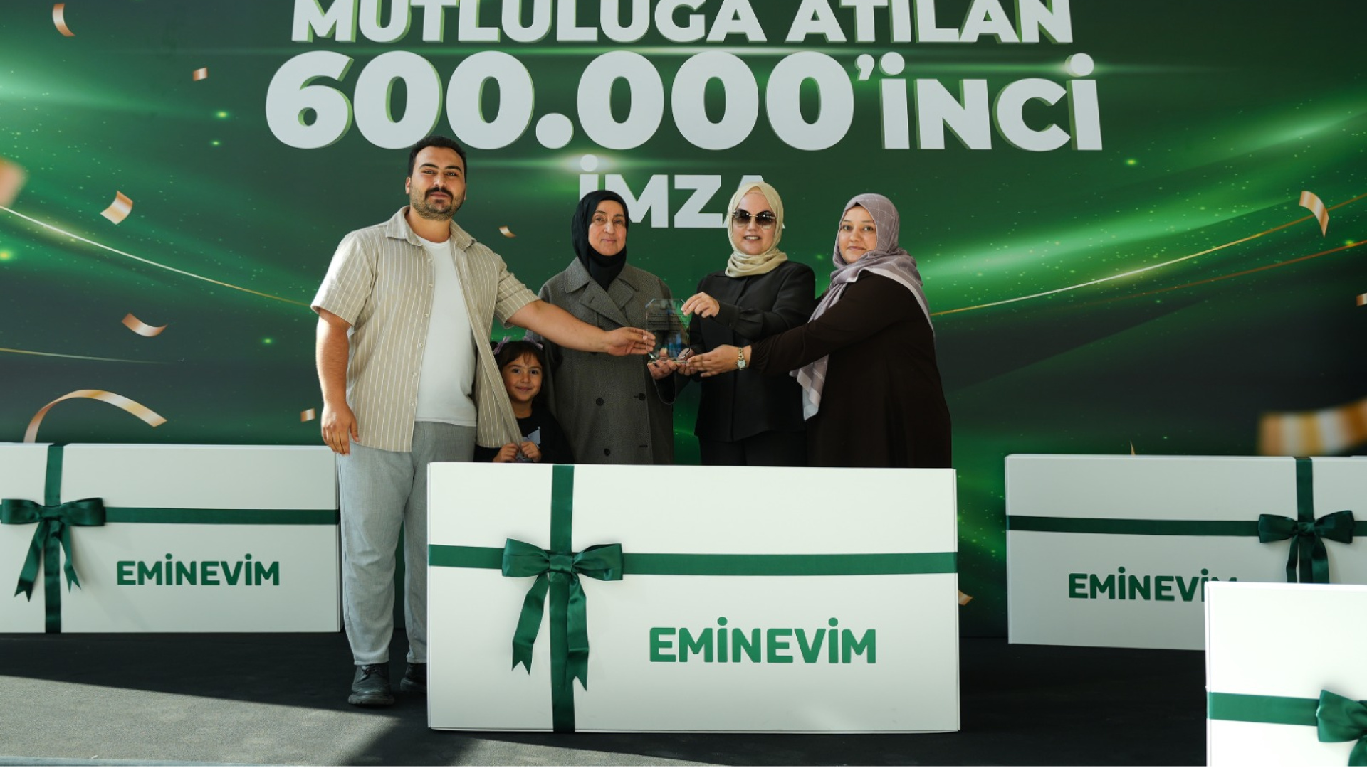 Eminevim’den 600 bininci teslimat
