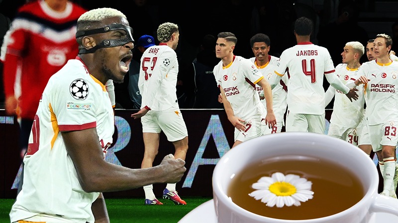 Galatasaray kazandı, yıldız isme tavsiye verdi. "Maç öncesi papatya çayı içsin"