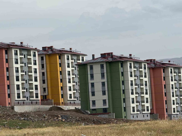 Ağrı Patnos'ta 131 konutluk TOKİ projesinde son aşamaya gelindiği belirtiliyor