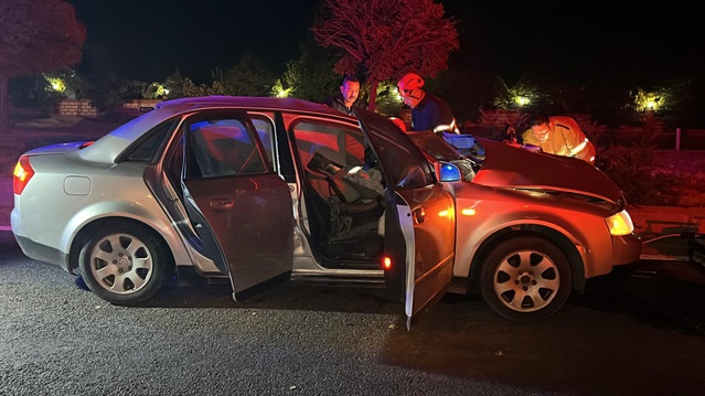 Nevşehir'de patates yüklü TIR'a çarpan otomobilde Rahmi ve Neriman Tekin öldü