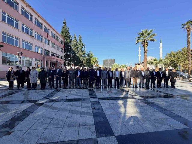 Sarıgöl'de 35 muhtar Muhtarlar Günü'nde tören ve kahvaltıda bir araya geldi