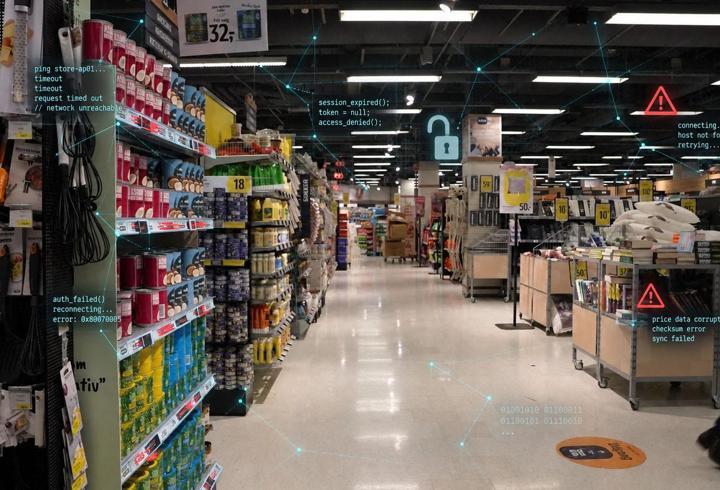 Siber saldırganların yeni hedefi: Marketler | Bir tuşla tonlarca gıda çöpe gidebilir!