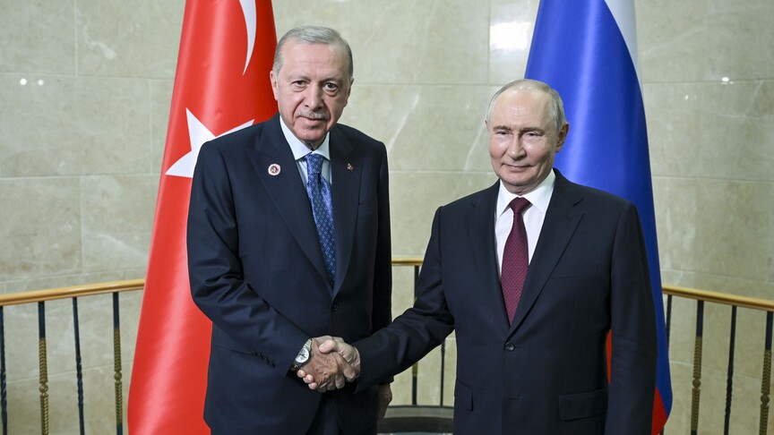 Cumhurbaşkanı Erdoğan, Rusya Devlet Başkanı Putin ile telefonda görüştü