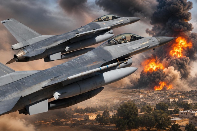 Ürdün'den Suriye'ye hava harekatı! Savaş uçakları bomba yağdırdı