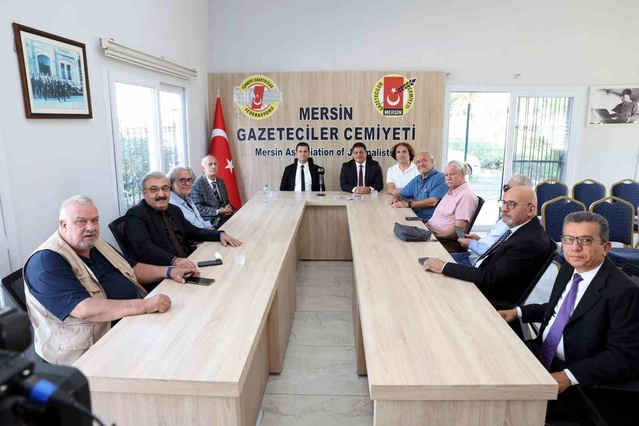 Akdeniz Kaymakamı Beşikci, MGC'ye iade-i ziyarette basının denetim rolünü vurguladı
