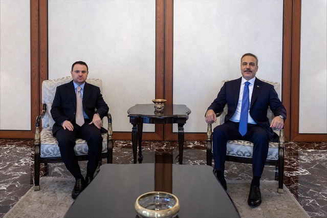 Hakan Fidan ve Akın Gürlek'ten sürpriz görüşme