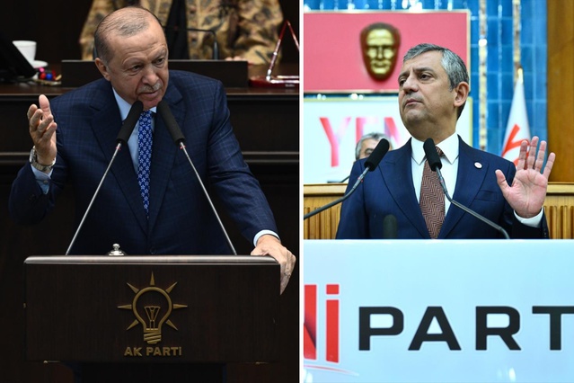 Cumhurbaşkanı Erdoğan’ın "Kiminle savaştasınız" sorusuna Özgür Özel'den yanıt