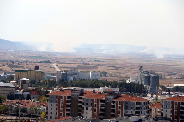 Edirne Keşan'da anız dumanı hava kalitesini düşürdü, 6 tarla sahibine tutanak tutuldu
