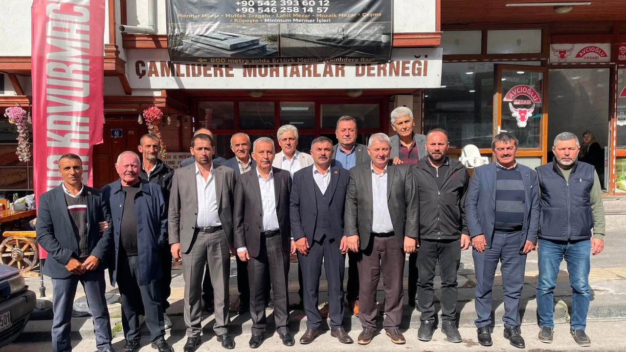 Çamlıdere’de Muhtarlar Günü buluşması