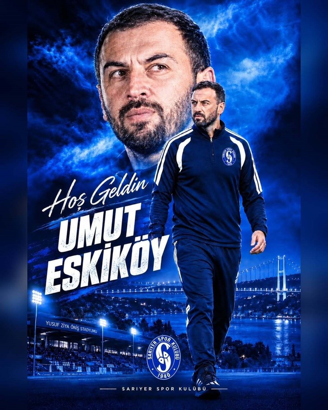Pendikspor'dan ayrılan Umut Eskiköy, Sarıyer'in yeni teknik direktörü oldu