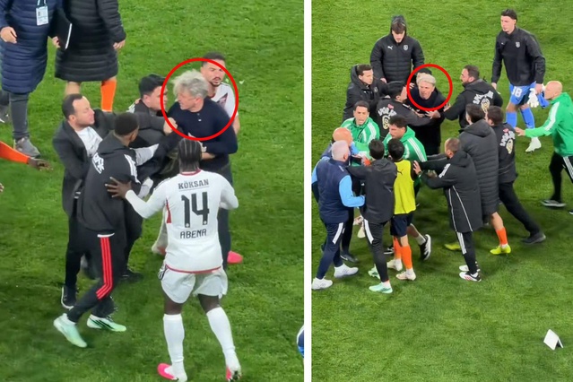 Maç sonu olay! Nuri Şahin ve Orhan Ak kavganın eşiğine geldi