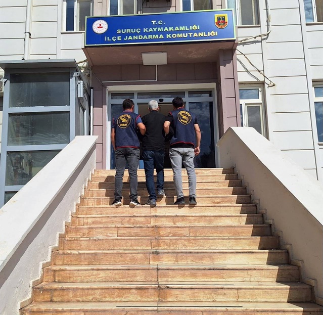 Suruç'ta yağma suçundan 5 yıl kesinleşmiş hapis cezası olan hükümlü yakalandı