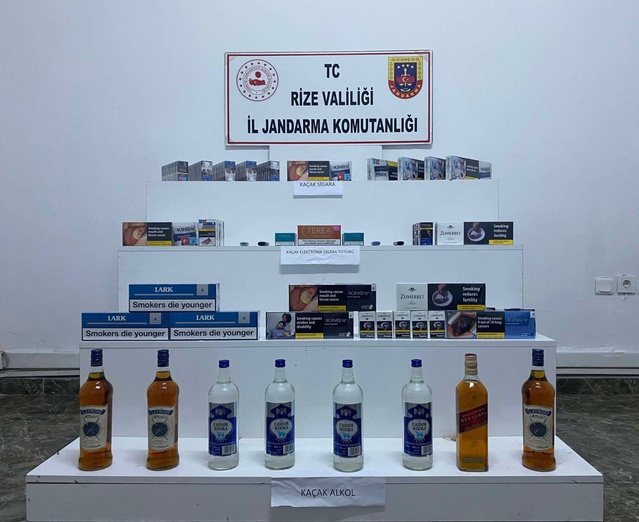 Jandarmanın Rize'deki eylül operasyonlarında aranan 93 kişi yakalandı, 21 tutuklandı