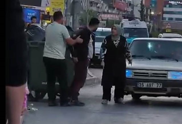 İzmir Çiğli'de saldırgan motosiklet sürücüsü yakalandı, 180 bin TL ceza aldı
