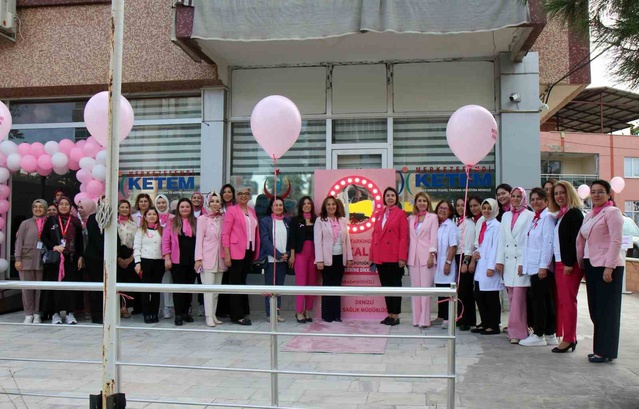 Denizli'deki meme kanseri etkinliğinde Sarayköy'de 6. KETEM müjdesi verildi