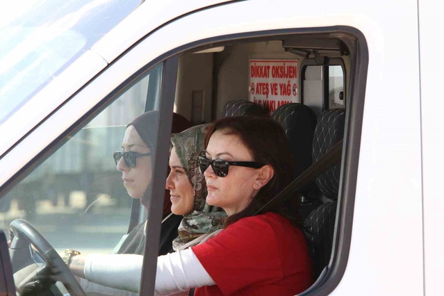 Eskişehir'de 4 gün süren ambulans sürüş eğitimine 18 acil sağlık personeli katıldı