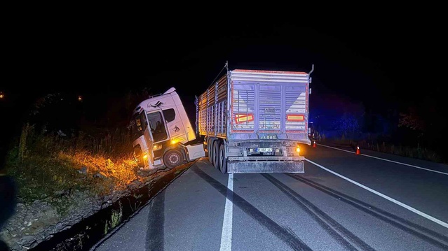 Zonguldak Alaplı'da tırın çarptığı 80 yaşındaki adam hastanede hayatını kaybetti