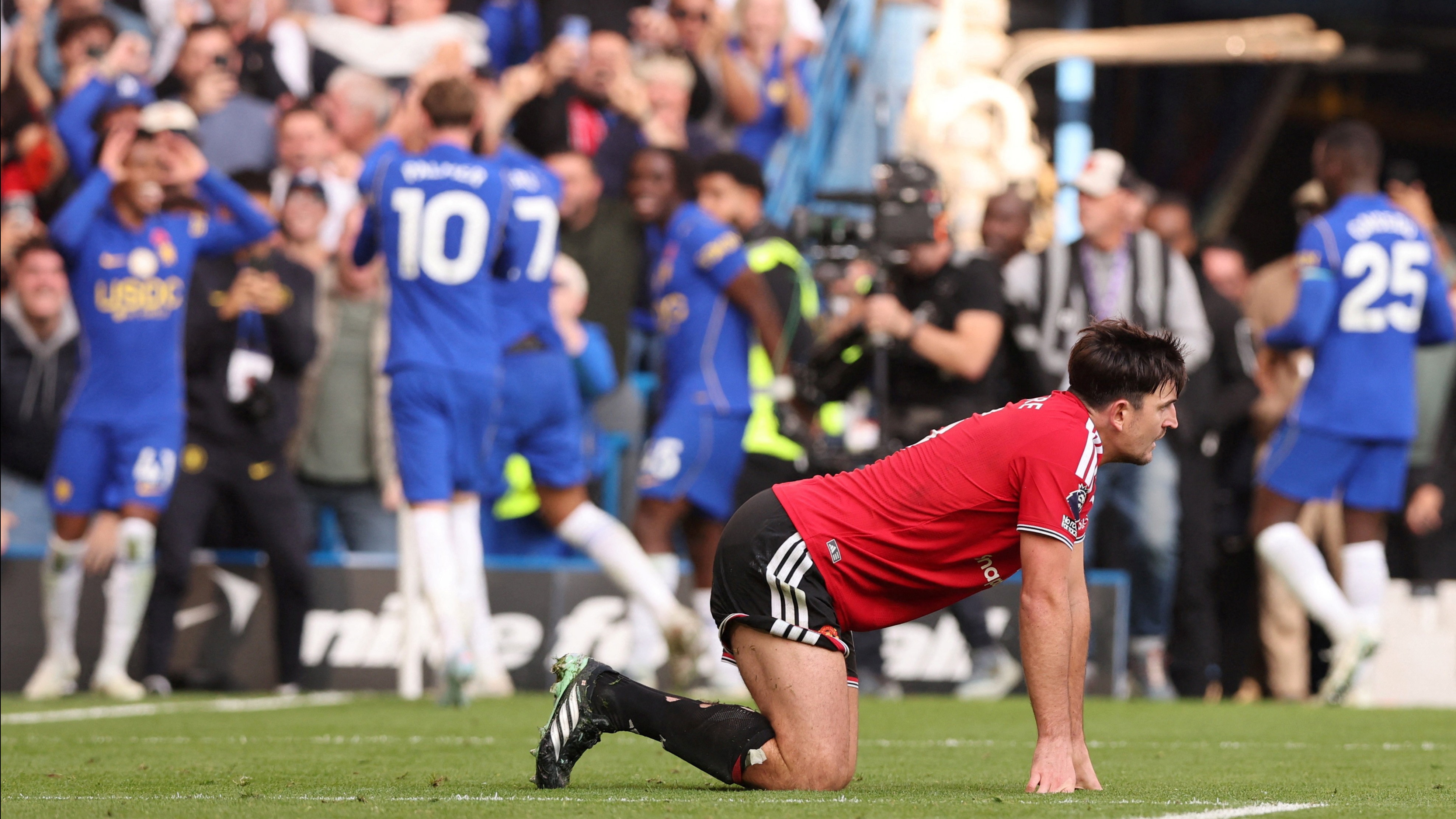 Manchester United'ı Chelsea de yendi. Galibiyet hasreti 9 maça çıktı