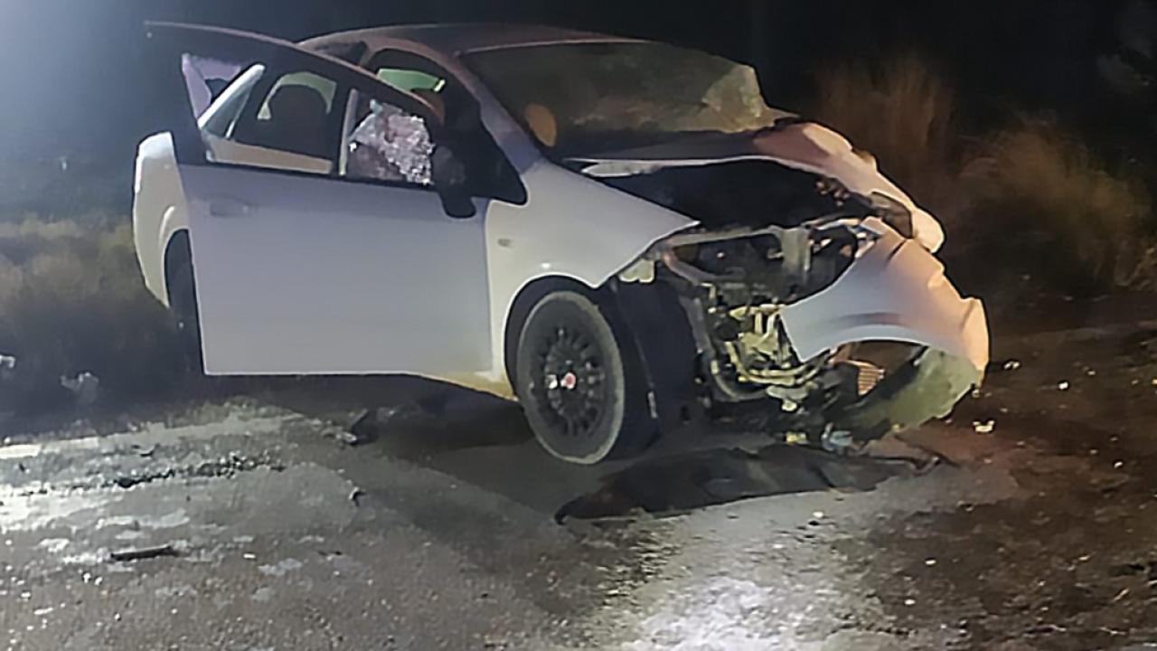 Tekirdağ'da iki otomobil çarpıştı: 1 ölü