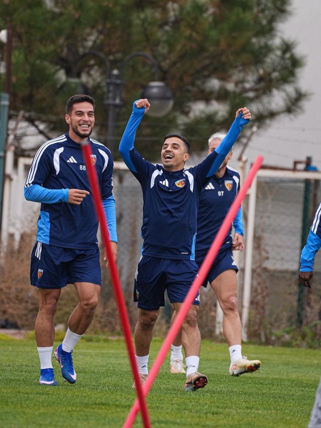 Kayserispor, 27 puanla 2. sırada yer aldığı ligde Muğlaspor maçı hazırlığını sürdürdü