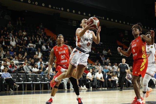 Çimsa ÇBK Mersin, FIBA Kadınlar Eurocup'ta Sleza Wroclaw'ı 72-59 mağlup etti