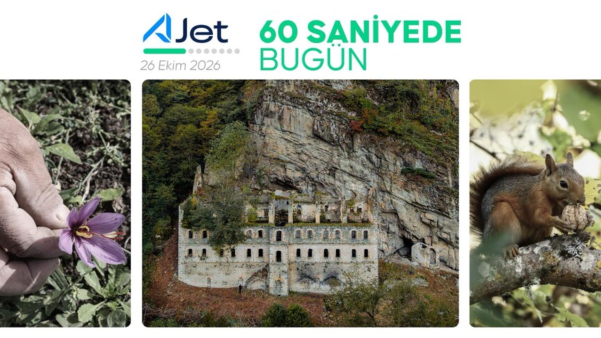 60 saniyede bugün (26 Ekim 2026)