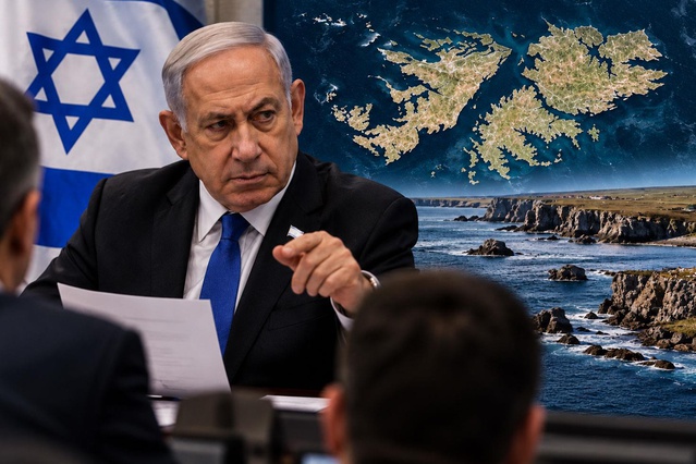 Netanyahu'dan Falkland Adaları'nın egemenliği konusunda Arjantin'e destek talimatı