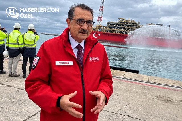 Fatih Dönmez: Yunanistan'ın yıllık tüketimi kadar gaz üreteceğiz