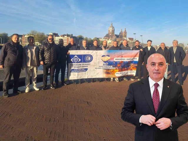 ETSO'nun 13 kişilik heyeti Amsterdam'da gıda tesislerini inceleyip görüşmeler yaptı