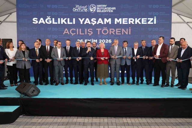 Antakya'da Almanya destekli Sağlıklı Yaşam Merkezi törenle açıldı