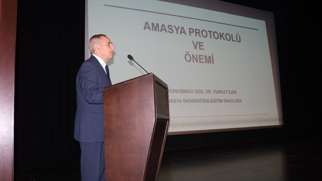 Amasya Protokolü'nün 107. yılı Amasya'da düzenlenen konferansta anlatıldı